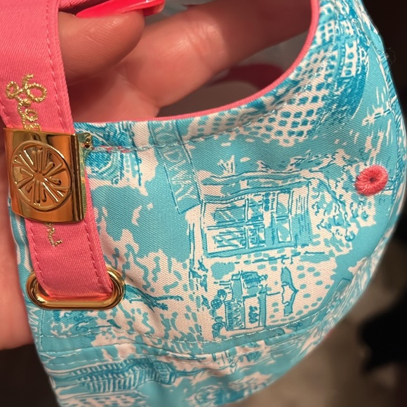 NWT Lilly Pulitzer Run Around Hat Ball Cap - Picture 2 of 2